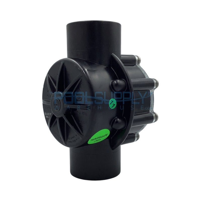 CMP Hydroseal Black CPVC Serviceable Check Valve - 25830-714-000 - The Pool Supply Warehouse