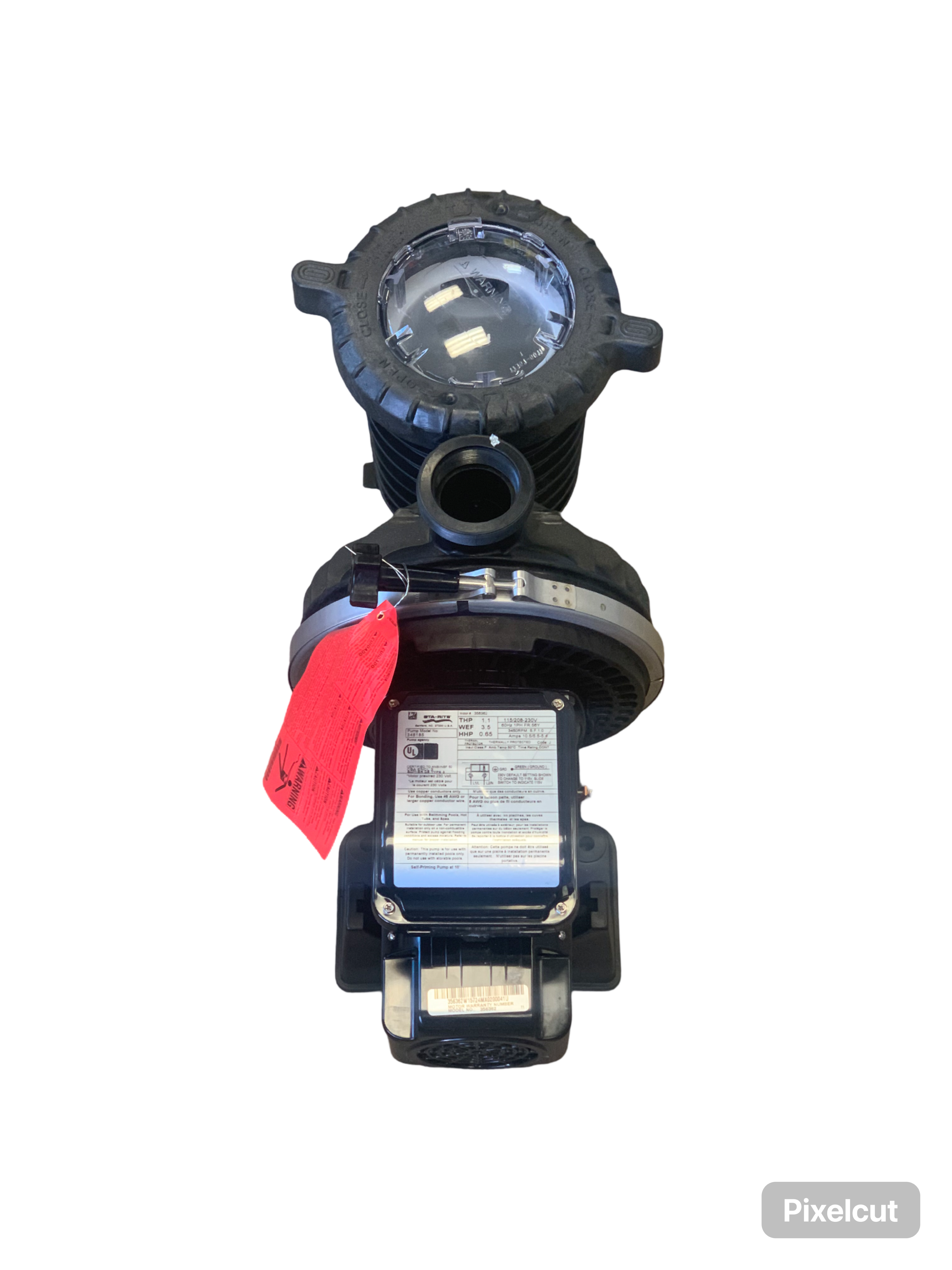 Sta-Rite® Max-E-Pro® High-Performance Pump with TEFC Motor Sta-Rite® Max-E-Pro® High-Performance Pump with TEFC Motor