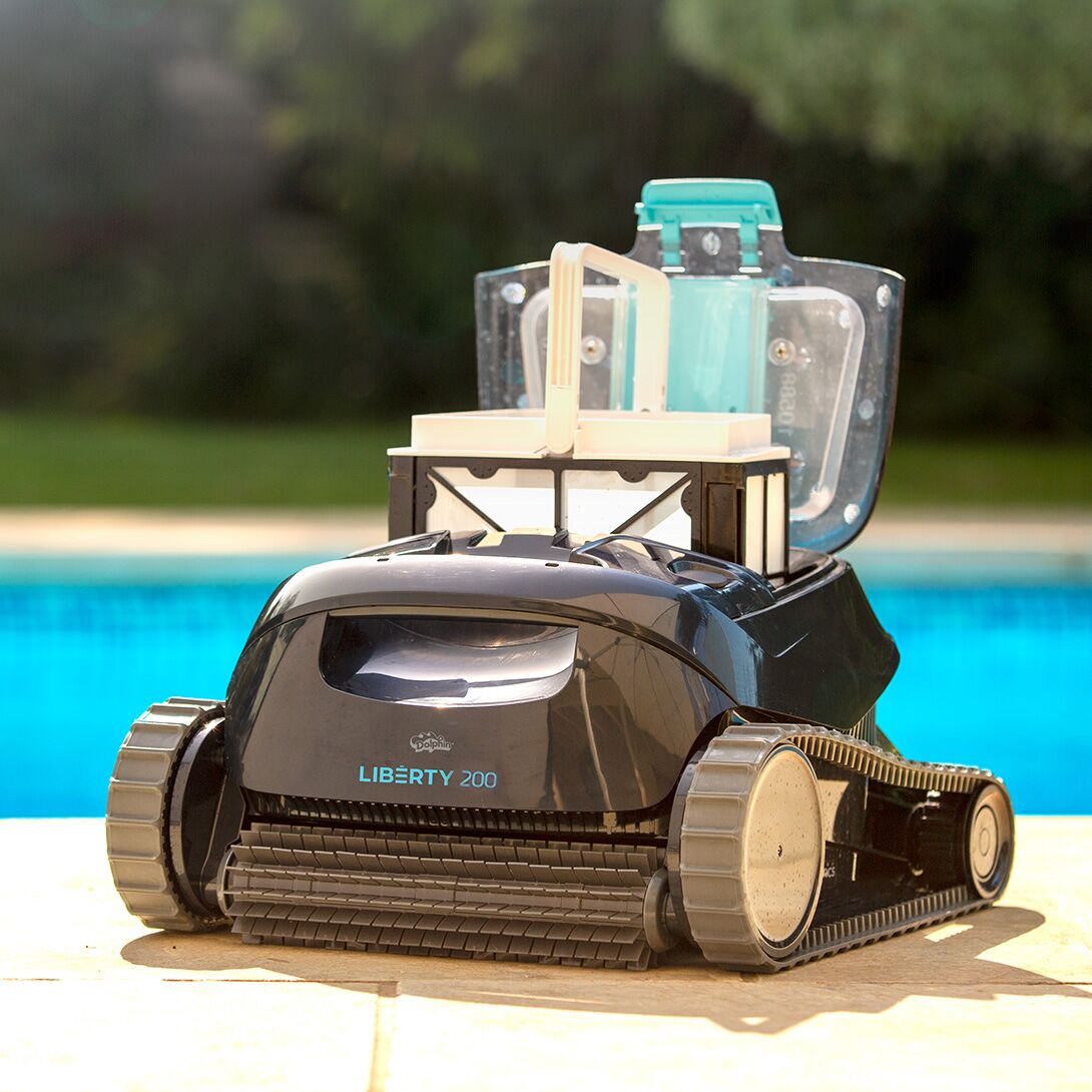 Dolphin LIBERTY 200 Cordless Robotic Pool Cleaner - 99998100-US - The Pool Supply Warehouse