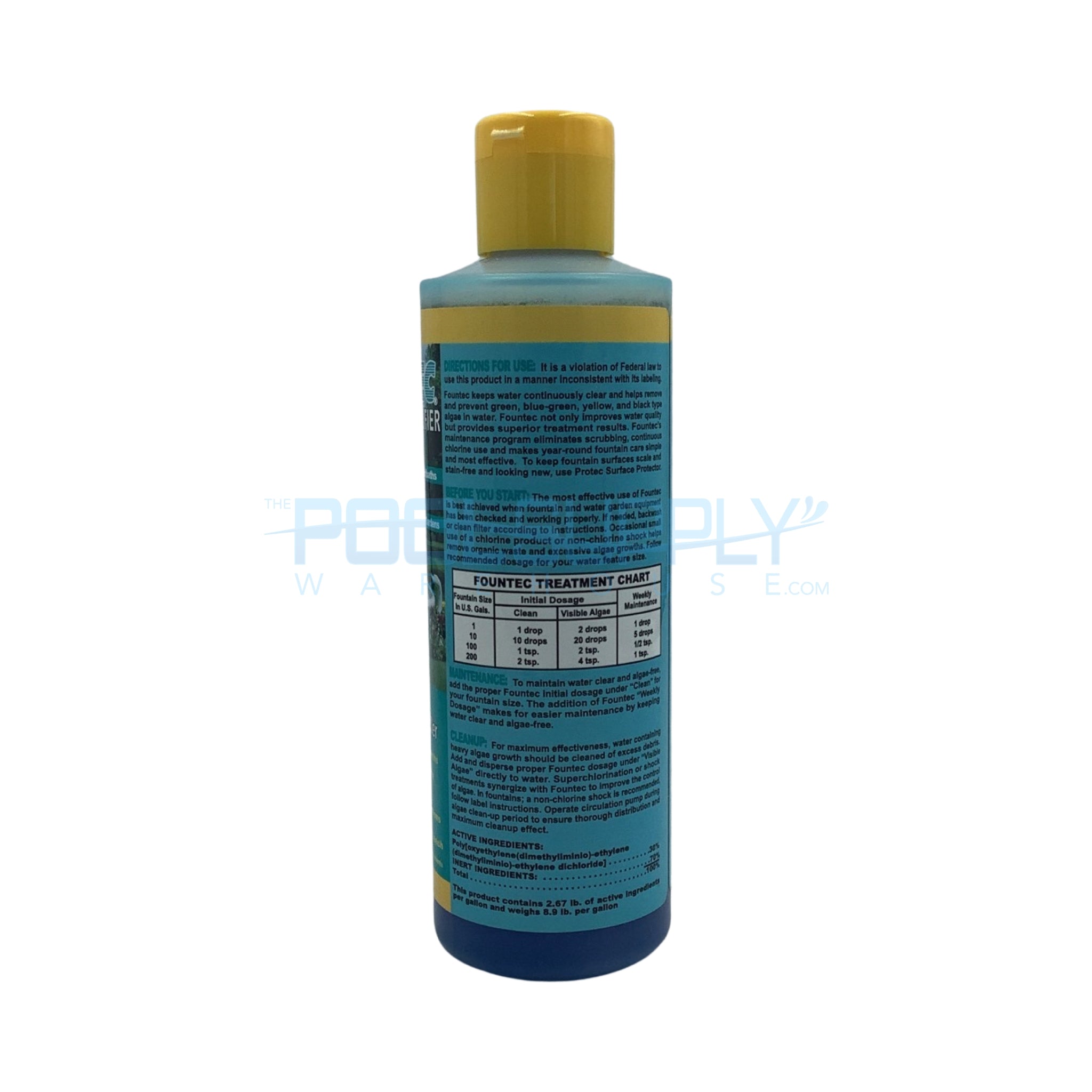 EasyCare Fountec Algaecides - 8 oz - 50008 - The Pool Supply Warehouse