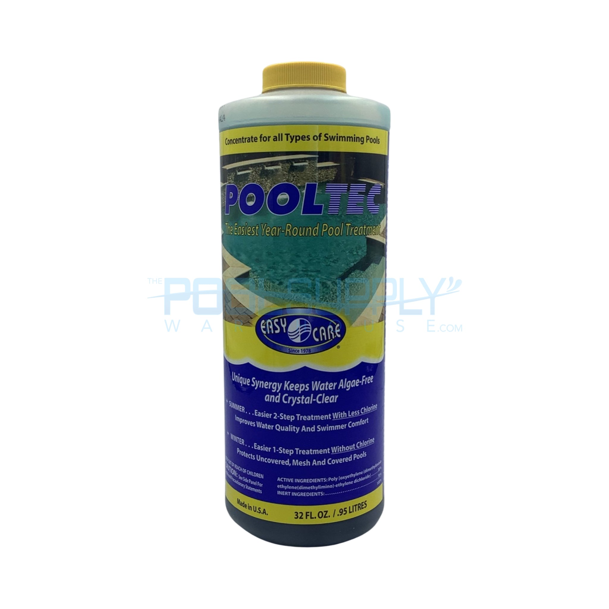 EasyCare Pooltec - 1 Qt - 30032 - The Pool Supply Warehouse