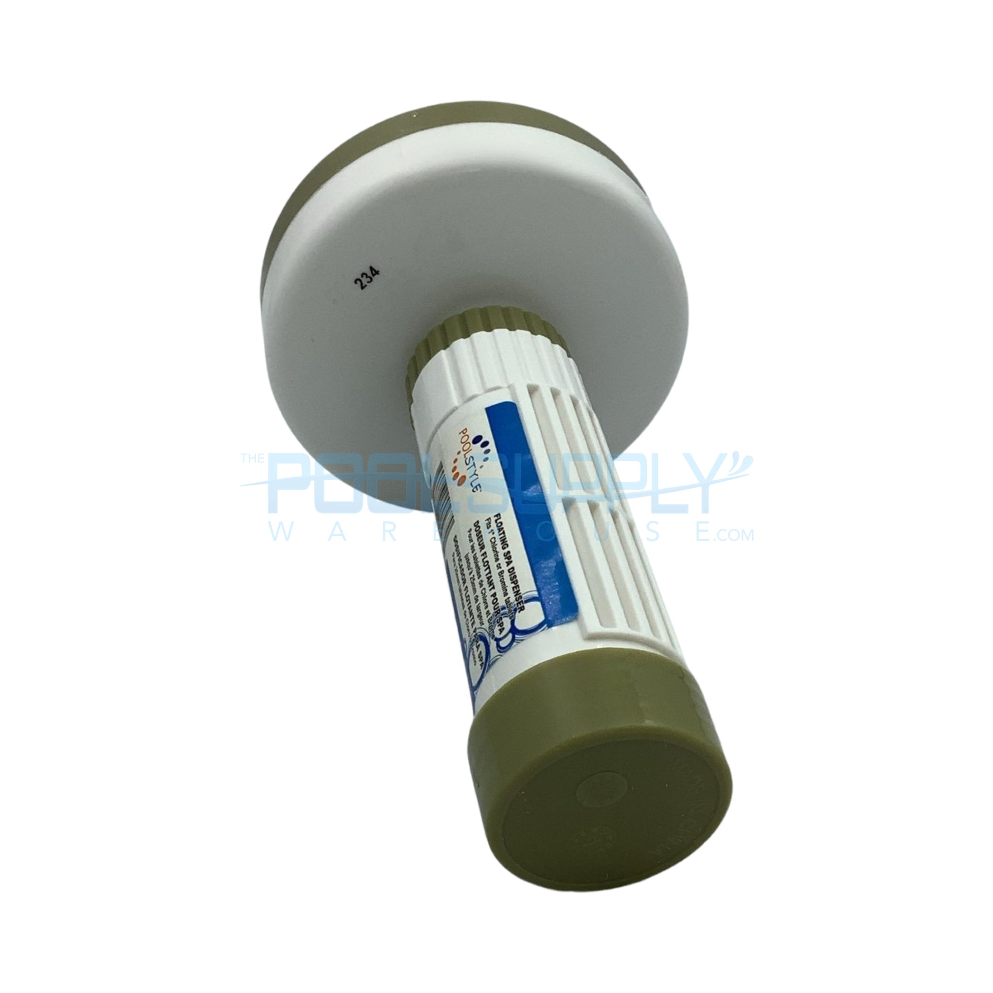 Floating Chlorine Dispenser for 1 Inch Tabs - K676BU/BG - The Pool Supply Warehouse