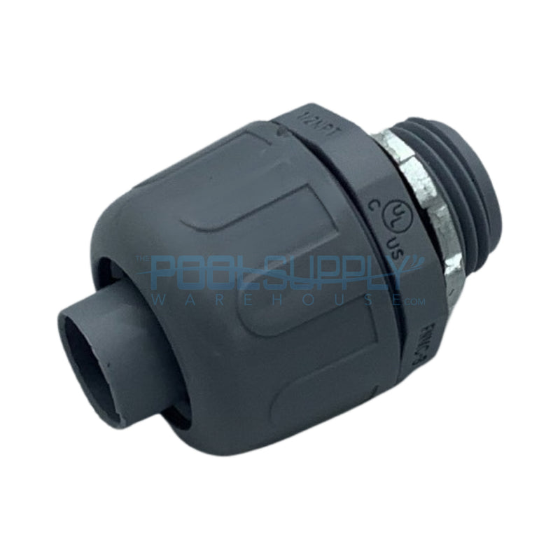 IPEX 1/2" Liquid Tight Straight Fitting - 065327 - The Pool Supply Warehouse