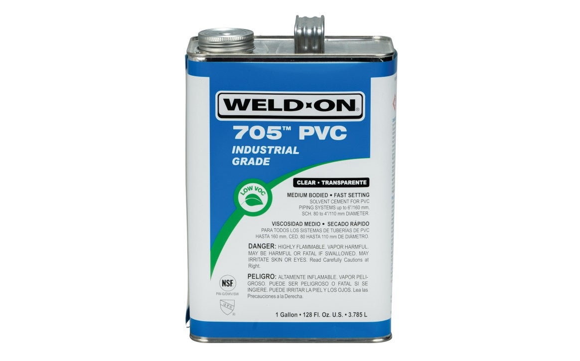 Weld-On® 705™ PVC Cement, 1 Gallon - 10085