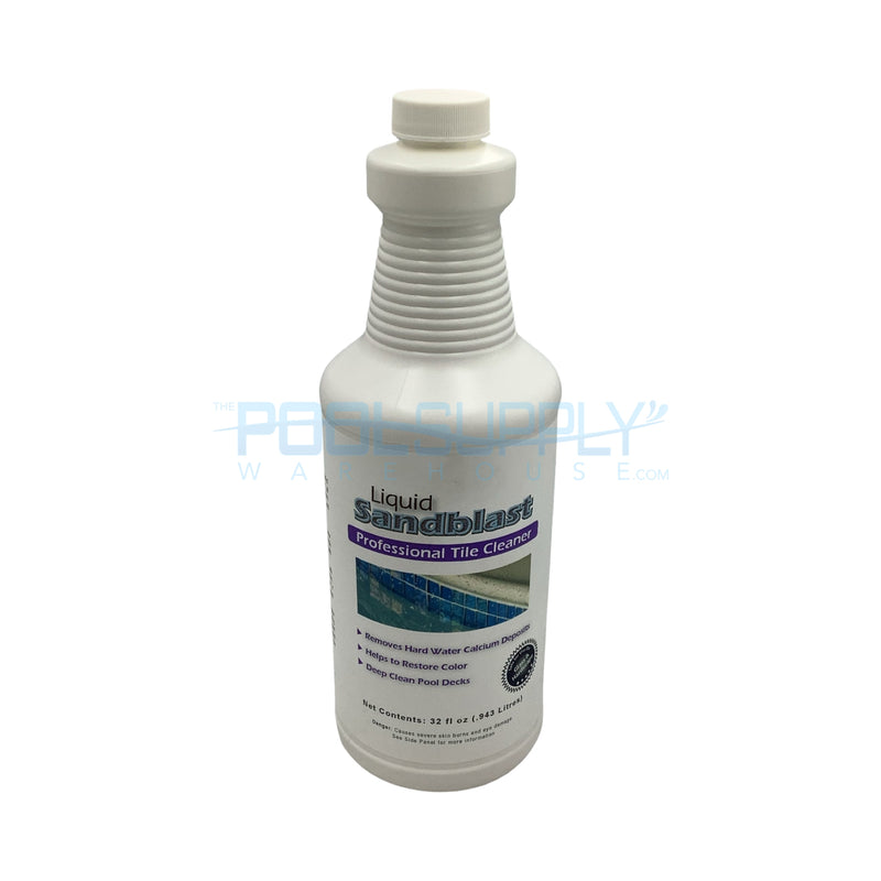 Innovative Aqua Systems Liquid Sandblast Tile Cleaner - 1 Qt. - IAS-LSBH-32QT - The Pool Supply Warehouse