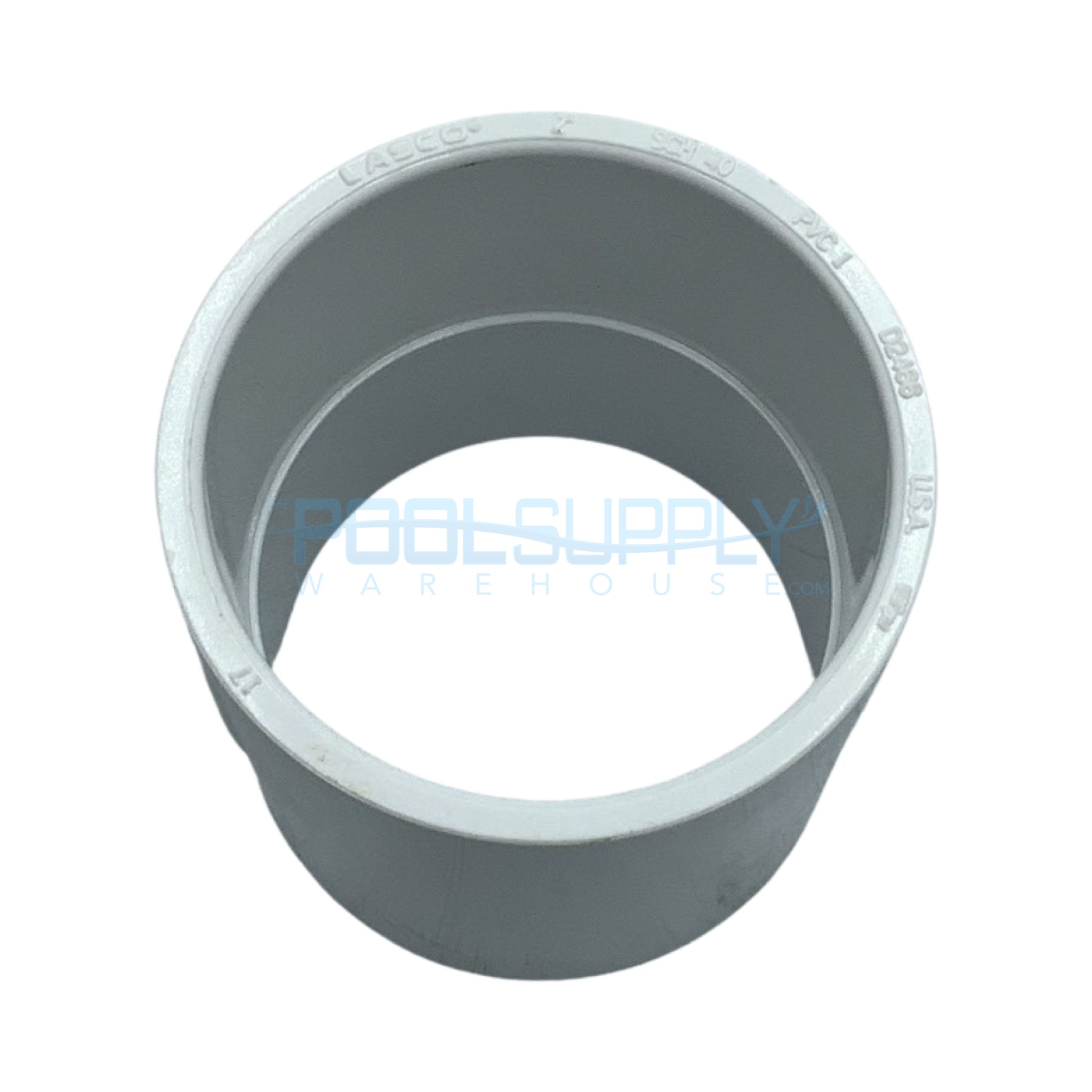 Lasco 2" SCH40 Coupling SlipxSlip - 429020BC - The Pool Supply Warehouse