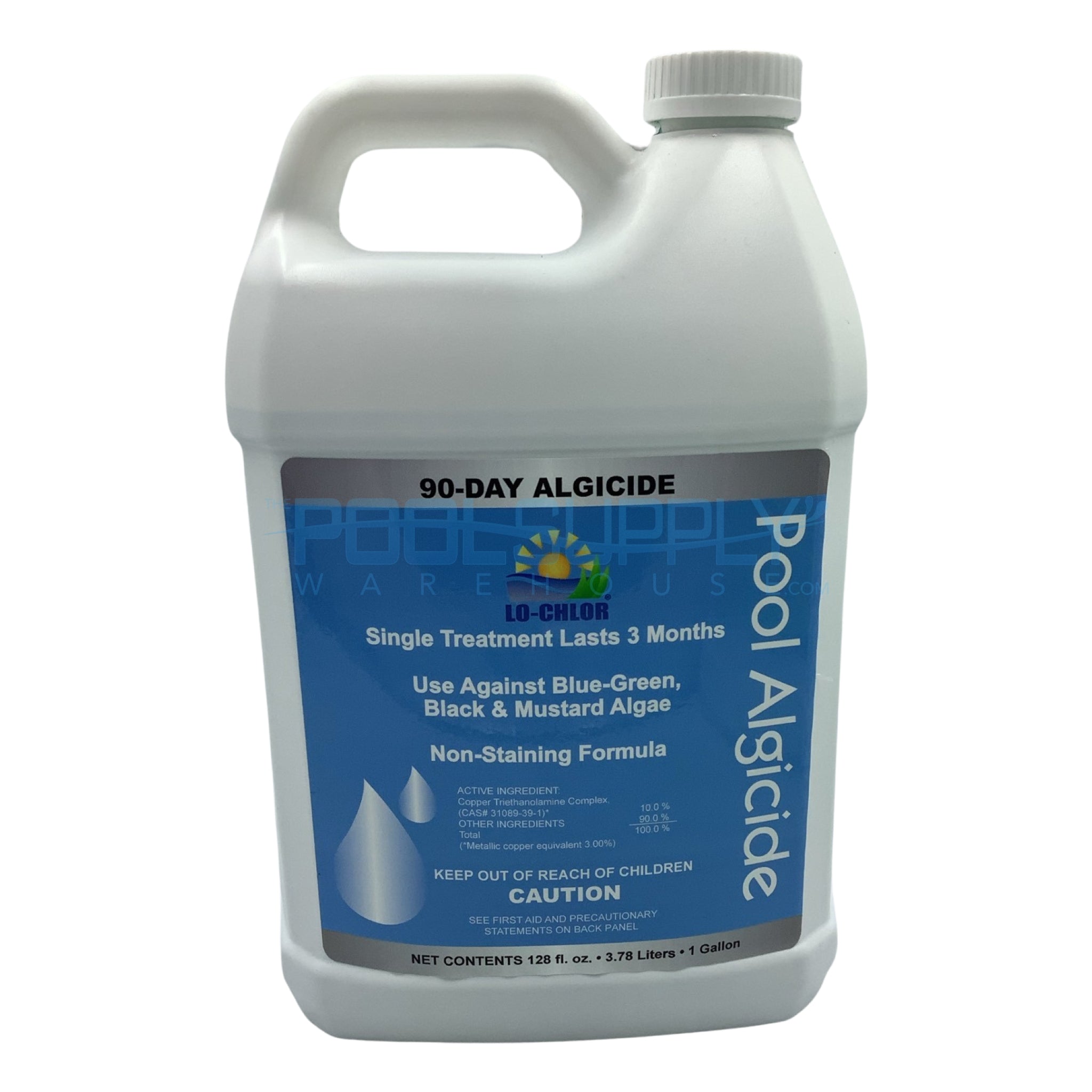 Lo-Chlor 90 Day Pool Algicide - 1 Gallon - LO-2-1 - The Pool Supply Warehouse