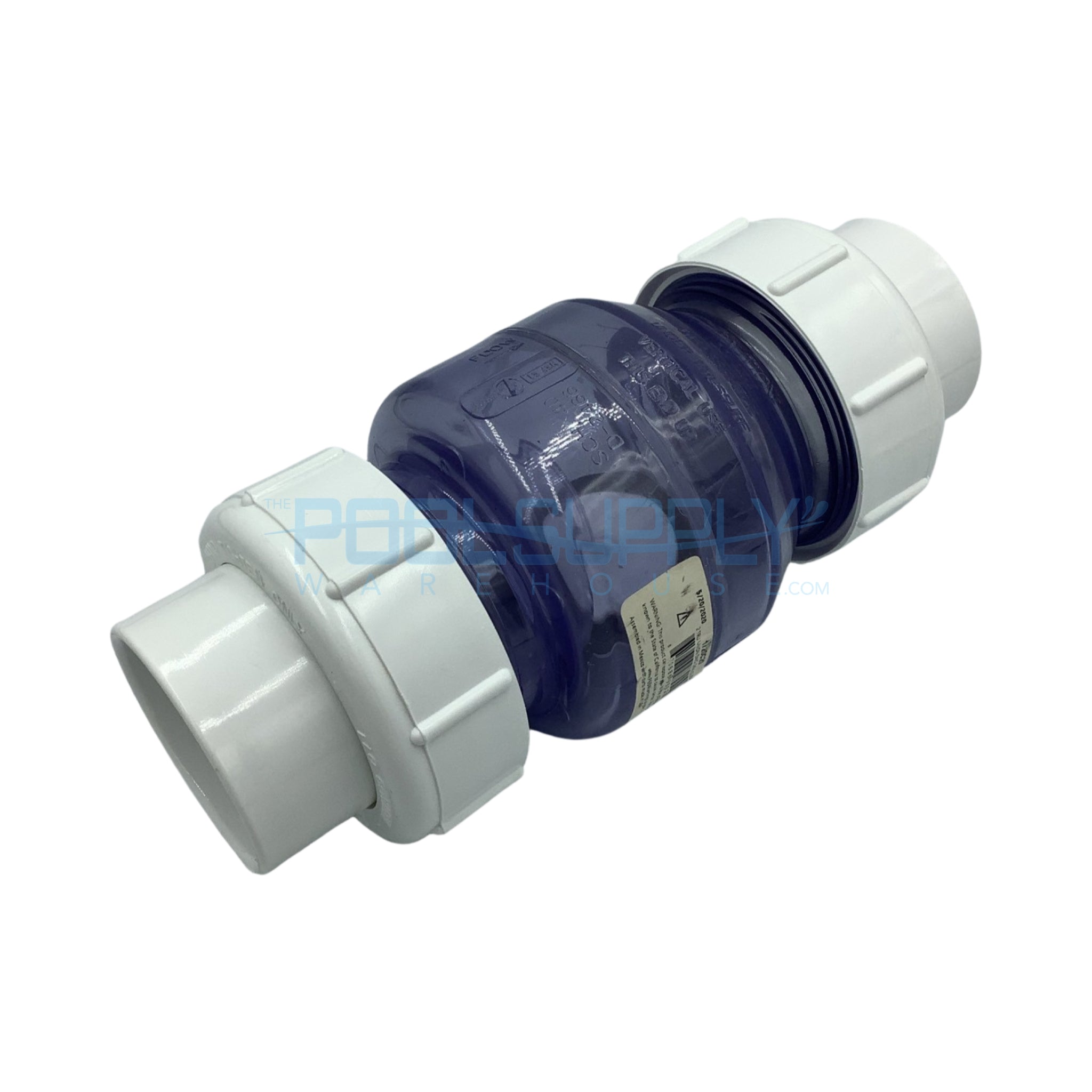 NDS 2" True Union Swing Clear Check Valve - 1720C20 - The Pool Supply Warehouse