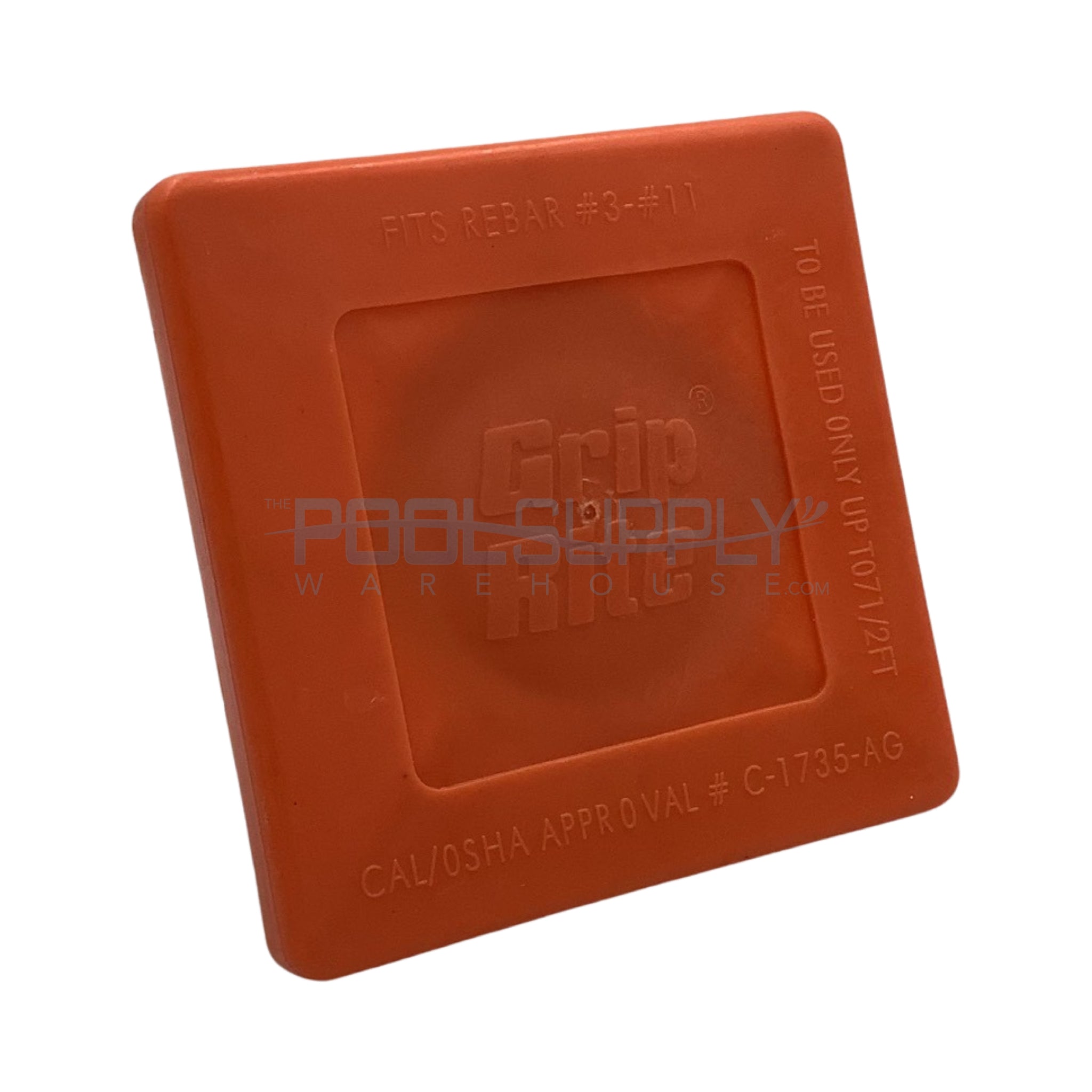 OSHA Orange Rebar Caps - CAPOSHAEAR - The Pool Supply Warehouse