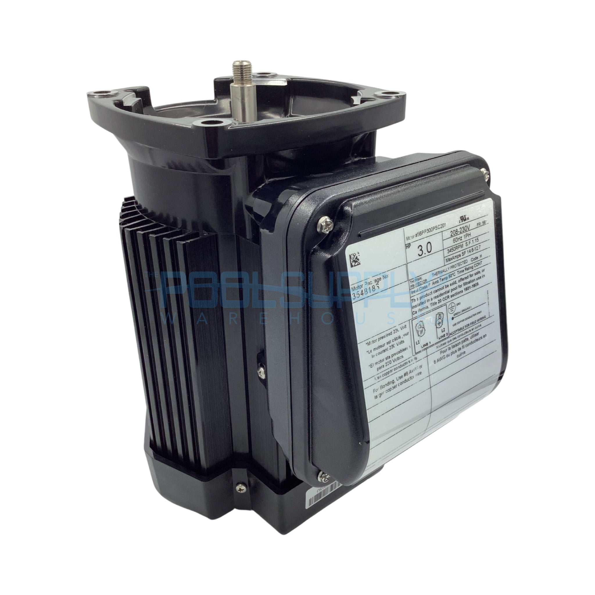 Pentair 3 HP Pump Motor - 354818S - The Pool Supply Warehouse