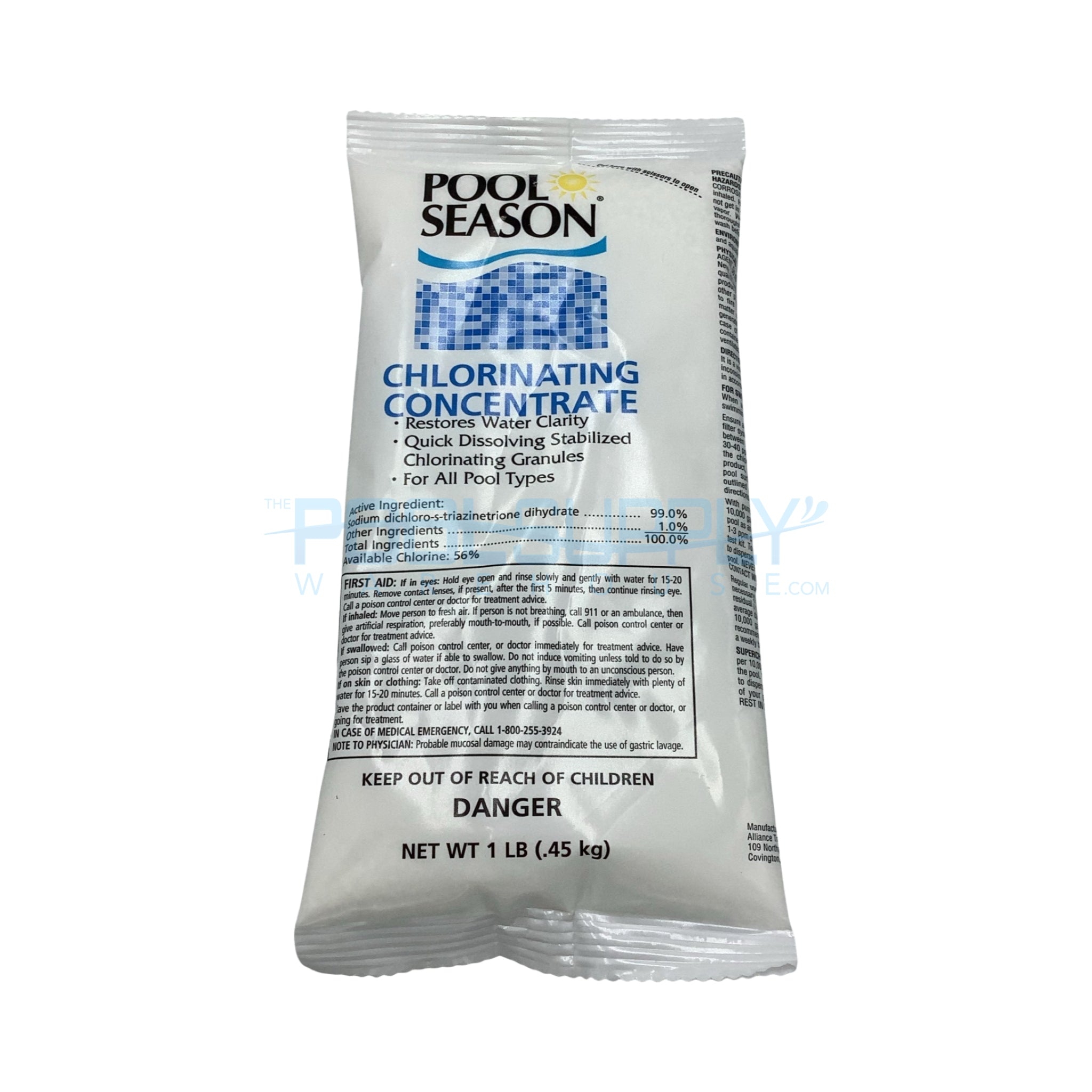 Pool Season Chlorinating Concentrate - 1 lb - 12000194 - The Pool Supply Warehouse