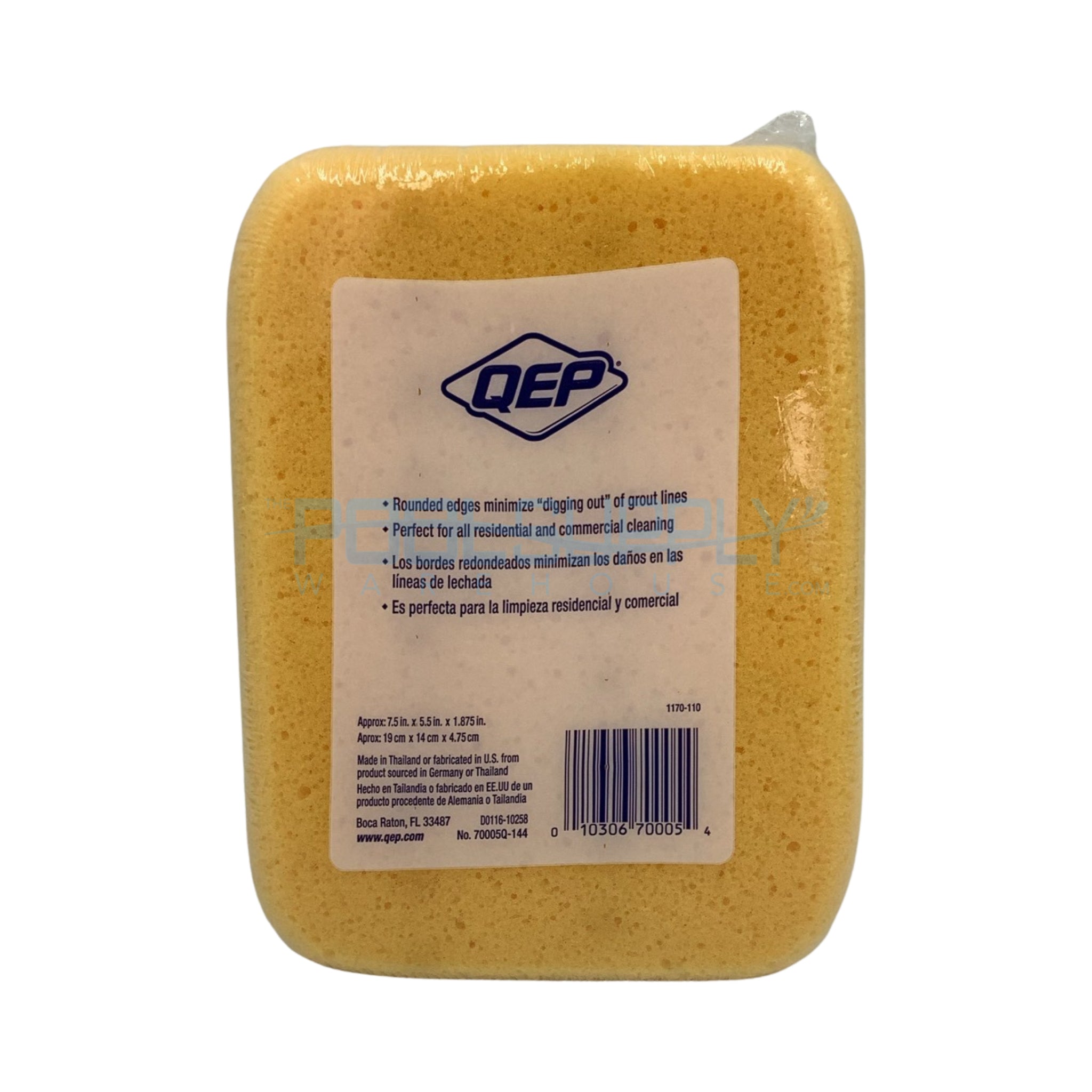 QEP XL All Purpose Sponge - 70005Q-144 - The Pool Supply Warehouse