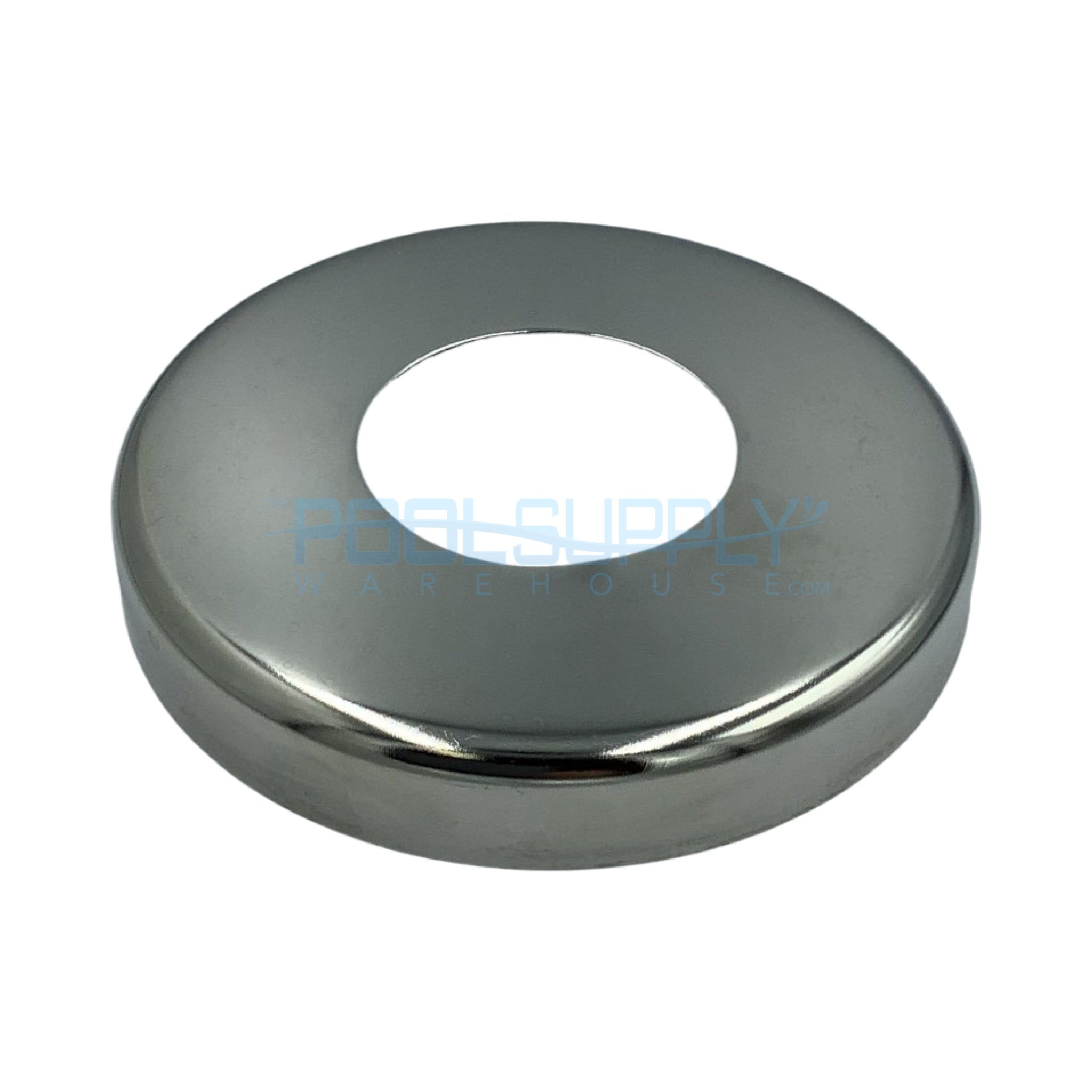 SR Smith Round Escutcheon For Rails with 1.9" OD Tubing - EP-100F-MG - The Pool Supply Warehouse