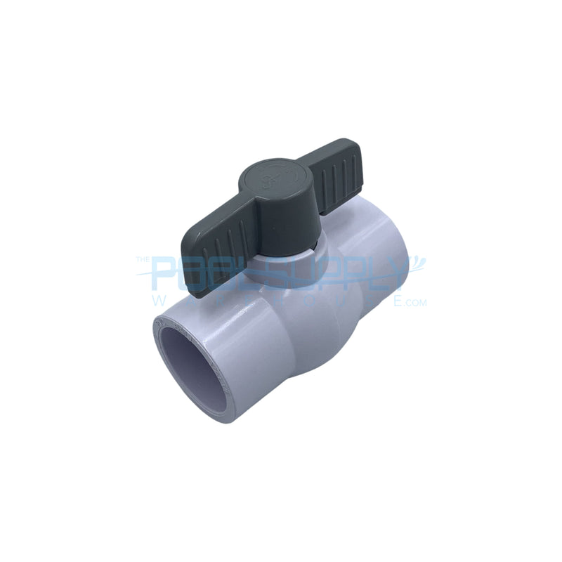 Super-Pro 1-1/2" Ball Valve, Slip x Slip - 25800-150-000 - The Pool Supply Warehouse
