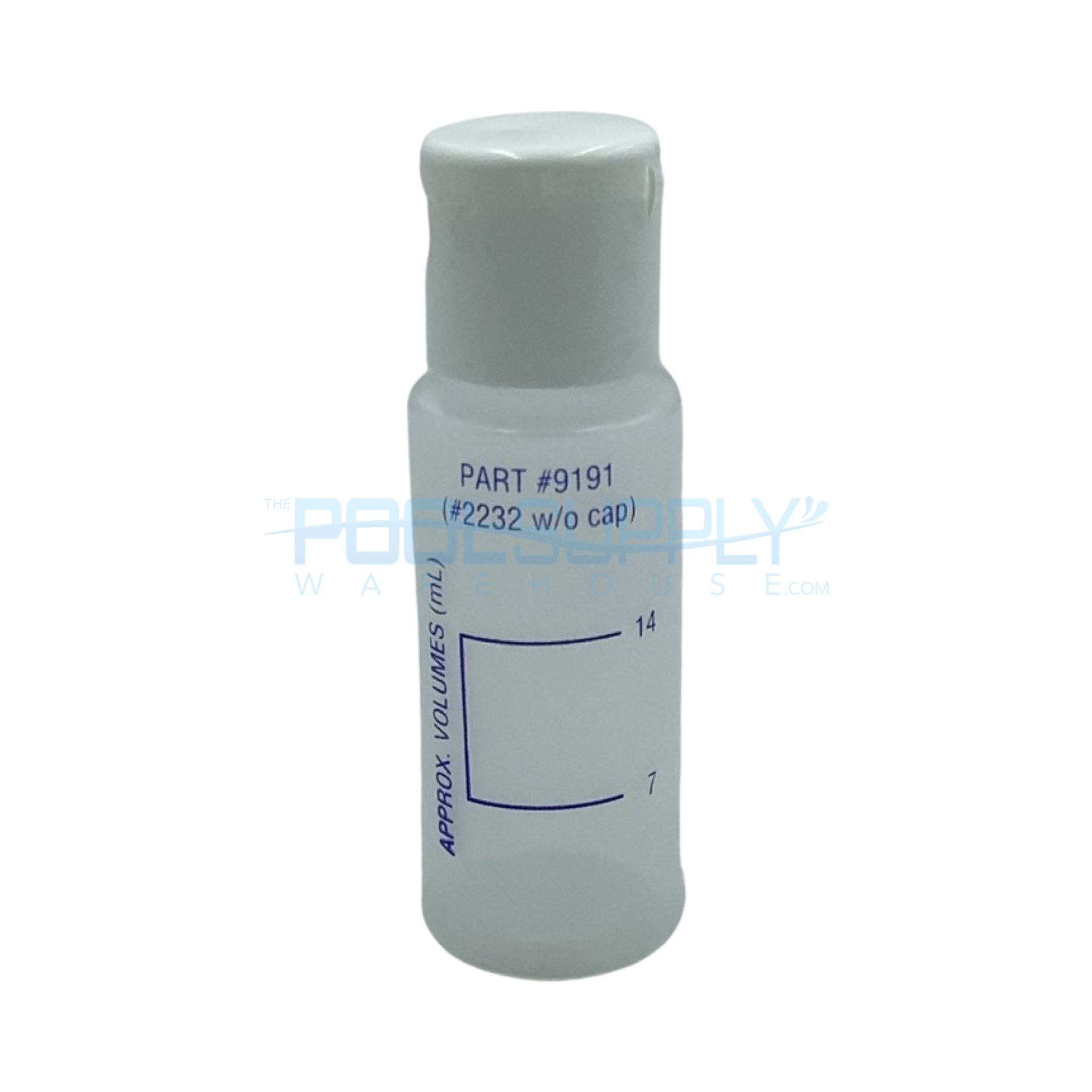 Taylor 7/14 mL Calibrated Bottle with Dispenser Cap For Cyanuric Acid - 9191 - The Pool Supply Warehouse