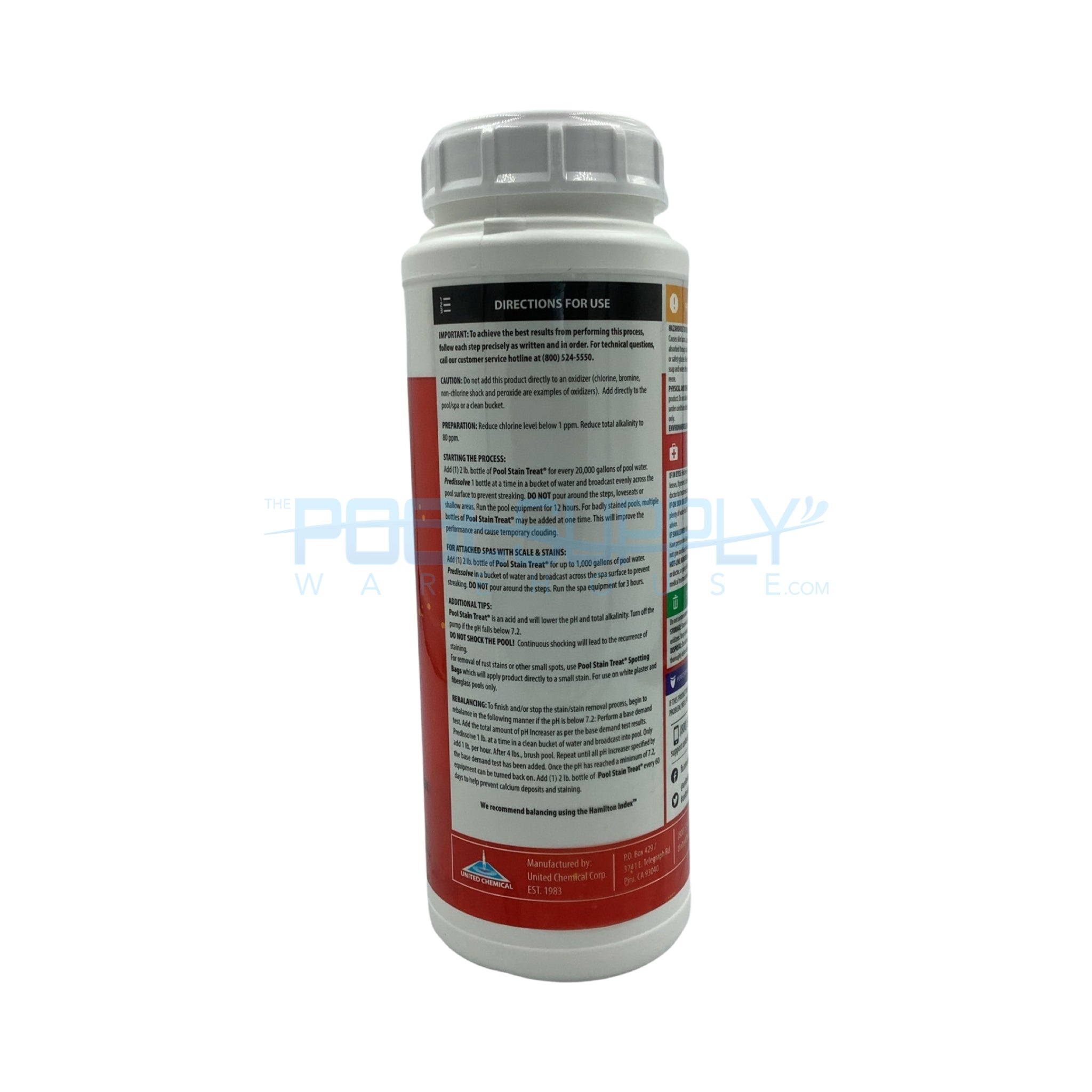 United Chemicals No Mor Problems Algaecide – 1 Gallon (NMP-4GAL) For Swimming Pools