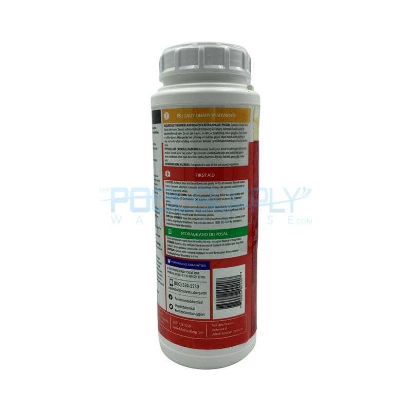 United Chemical Pool Stain Treat - 2 Lb - PST-C12 - The Pool Supply Warehouse