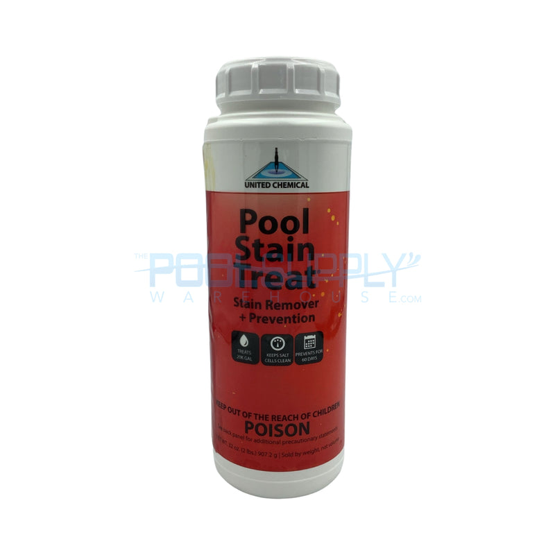 United Chemical Pool Stain Treat - 2 Lb - PST-C12 - The Pool Supply Warehouse