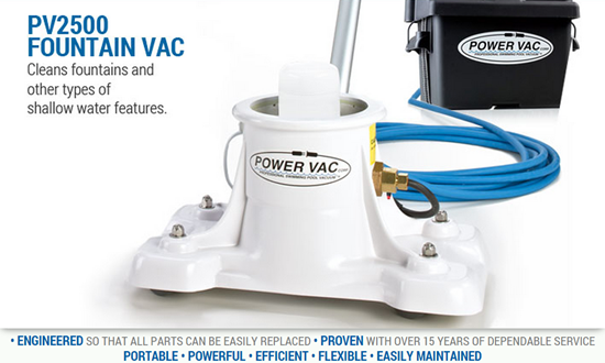 PV2500 Power Vac - 40' Cord-The Pool Supply Warehouse