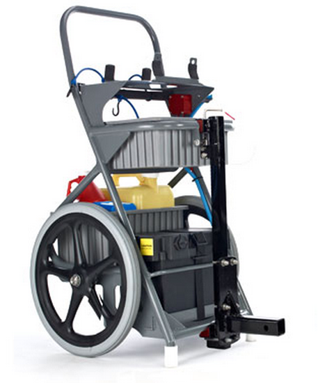 Power Vac Large Service Cart/Mount-The Pool Supply Warehouse