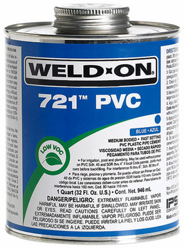 Weld-On® 721™ PVC Cement, 1 Gallon - 10160