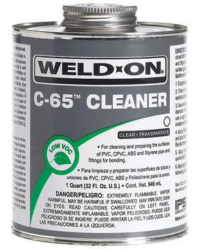 Weld-On® C-65™ Clear Surface Cleaner, 1 Gallon - 10200
