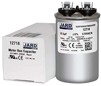 Super-Pro Run Capacitor, 35 MFD 370V Round - 12718