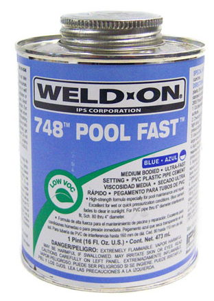 Weld-On® 748™ Pool Fast™, 1 Gallon - 13655