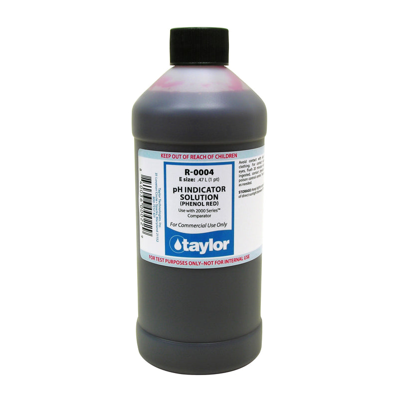 Taylor Replacement Reagent R-0004 - 1 Pt - R-0004-E - The Pool Supply Warehouse