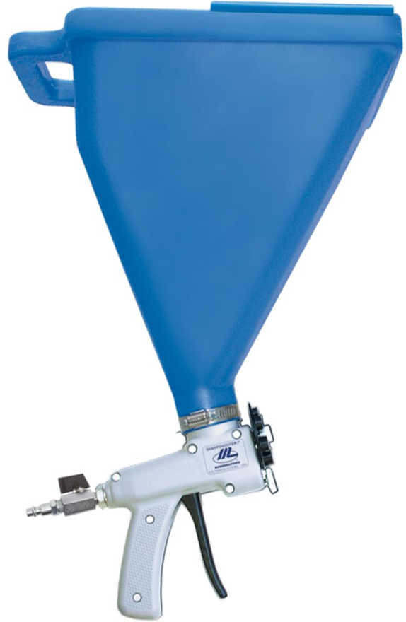 Marshalltown SharpShooter I Drywall Hopper Gun w/ 45° Angle Adapter - 16356
