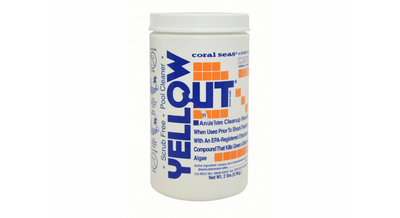 Coral Seas Yellow Out® 2 lb. Bottle - 17612COR
