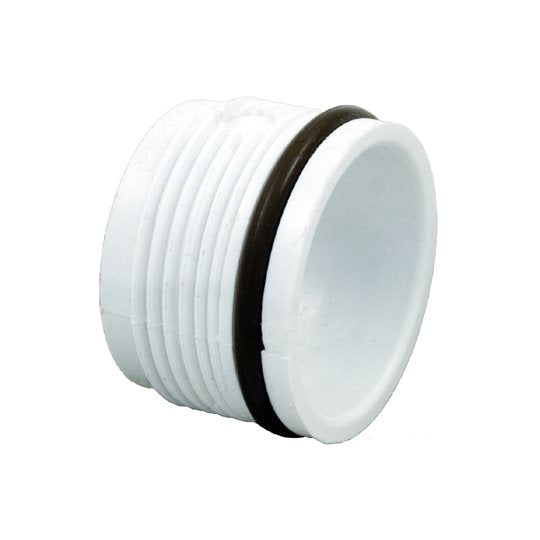 Waterway Plastics Threaded Retainer Ring with O-Ring White - 212-4700 - The Pool Supply Warehouse