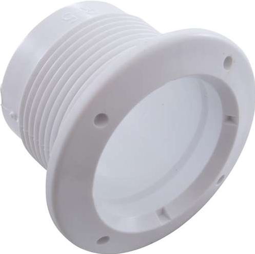 Waterway Plastics Eyeball Wall Fitting, White - 215-1050 - The Pool Supply Warehouse