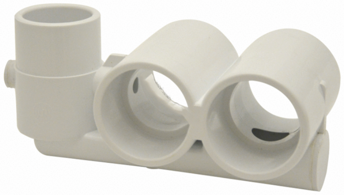Super-Pro 7/16" Gunite Over/Under Body Nozzle - 23305-000-000