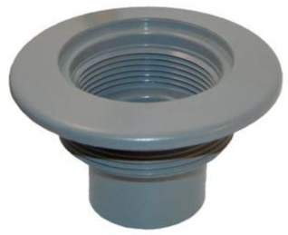 Super-Pro 1-1/2"x1-1/2" Socket Insider Wall Return Fitting - 25529-151-000