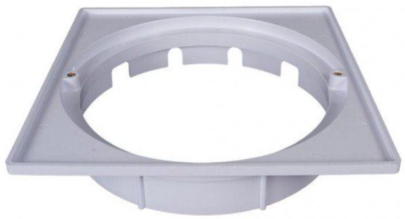 CMP Square Skimmer Cover and Collar, White - 25538-900-000
