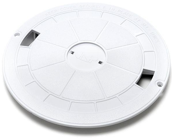 Super-Pro White Round Skimmer Cover - 25544-000-000