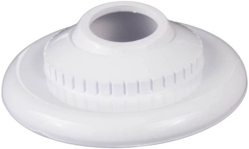 CMP 1-1/2"x1" Threaded Directional Flow Outlet w/ Flange, White - 25553-400-000