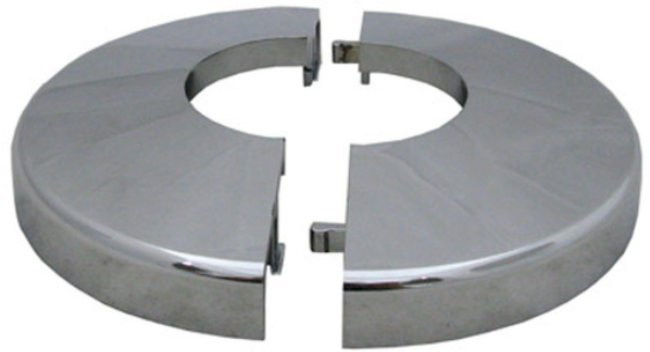 CMP Clip On Ladder Escutcheon For 1.9" OD Rails, Chrome Plated - 25572-202-000