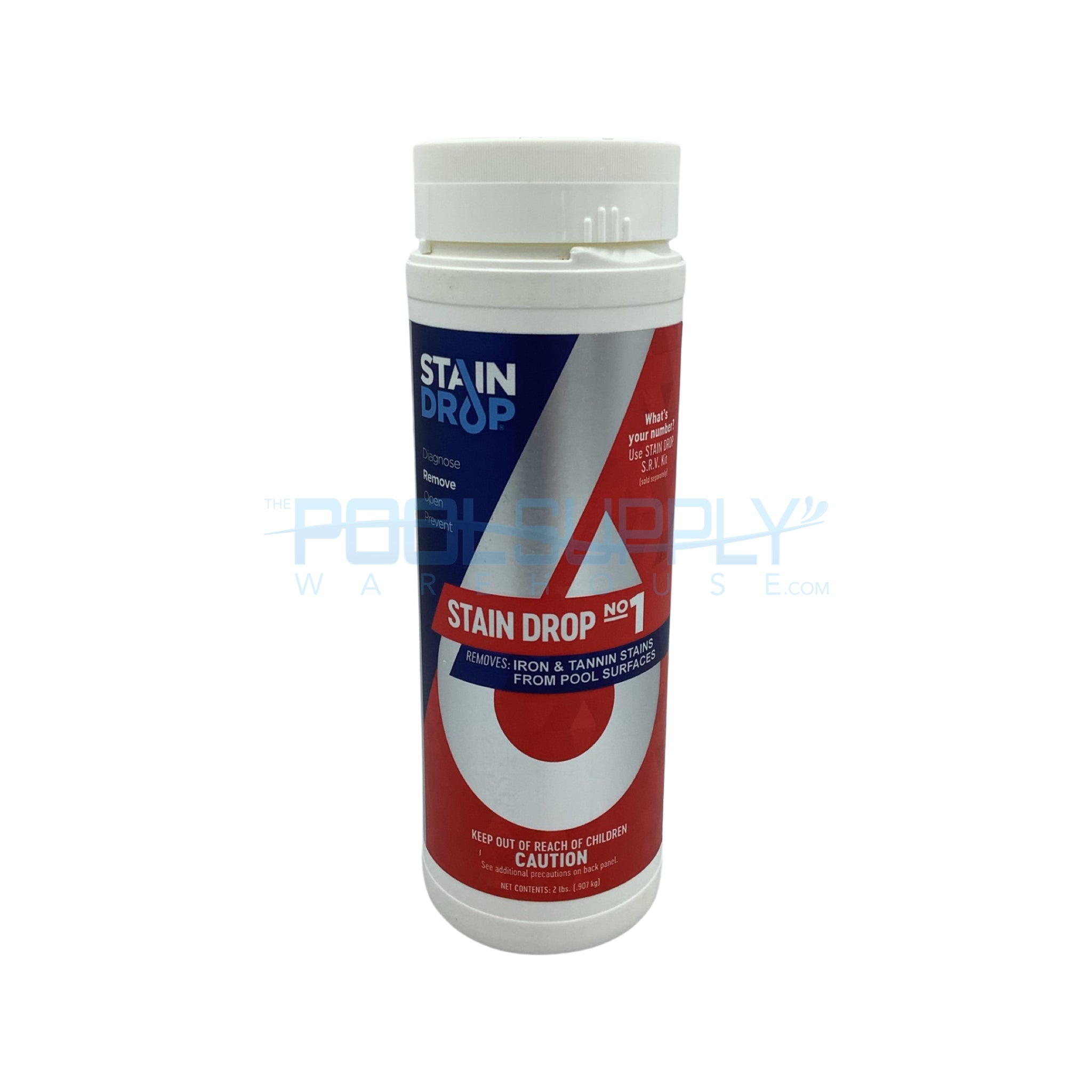 2 LB STAIN DROP No1 - C005506-CS20B2 - The Pool Supply Warehouse