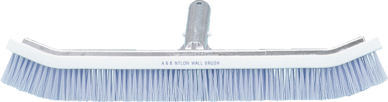 A&B 923C Tile Scrubber Curved Commercial Wall Brush - 3020
