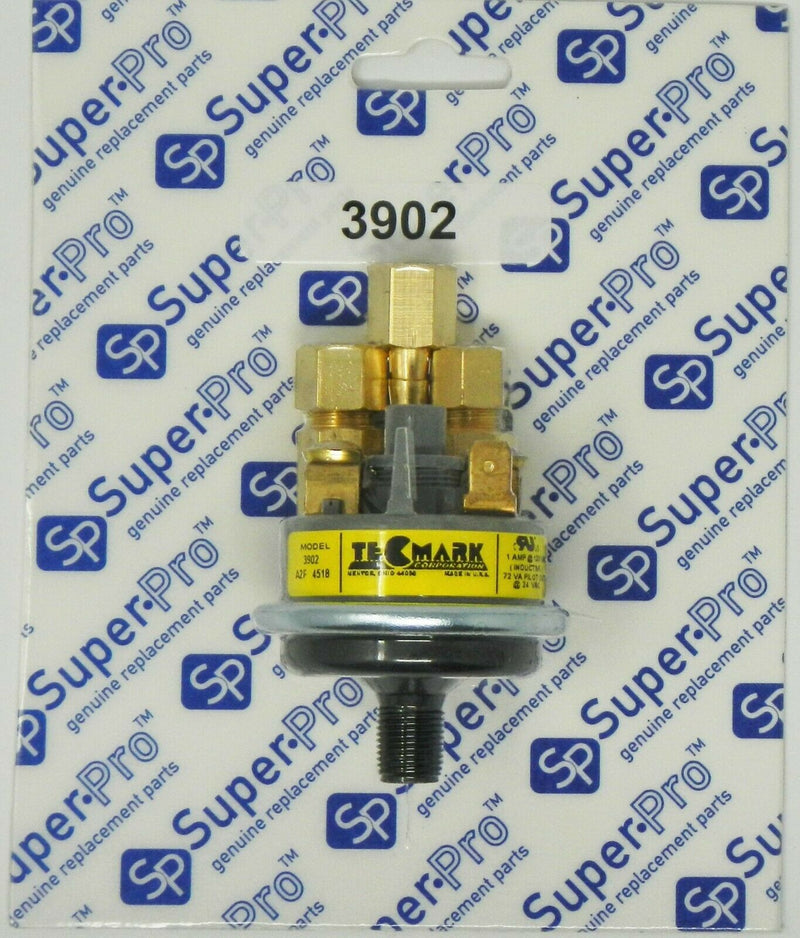 Super-Pro Universal Pressure Switch, 1-5 PSI, 25A - 3925 - 3902 - The Pool Supply Warehouse