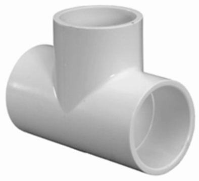 Lasco 3" SCH40 Tee Slip x Slip x Slip - 401030 - The Pool Supply Warehouse