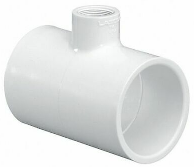 Lasco 3"x3"x2" SCH40 PVC Reducing Tee - 402338