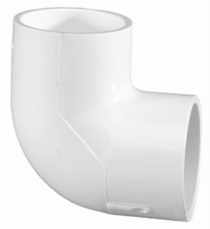 Lasco 3" SCH40 90° Elbow Slip x Slip - 406030 - The Pool Supply Warehouse