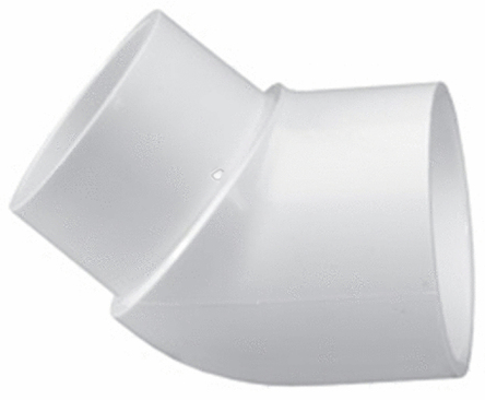 Lasco 2-1/2" SCH40 45° Street Elbow SP x Slip - 423025 - The Pool Supply Warehouse