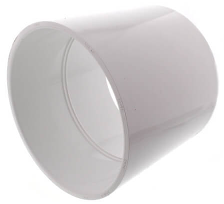 Lasco 6" SCH40 Coupling Slip x Slip - 429060 - The Pool Supply Warehouse