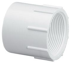 Lasco 1" SCH40 Female Adapter Slip x FPT - 435010BC