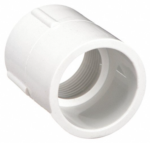 Lasco 2" SCH40 Female Adapter Slip x FPT - 435020 - The Pool Supply Warehouse