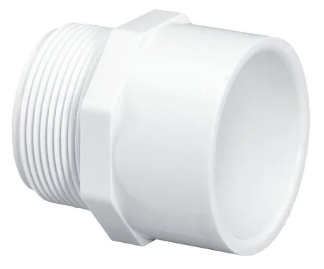 Lasco 3/4" SCH40 Male Adapter MPT x Slip - 436007BC - The Pool Supply Warehouse